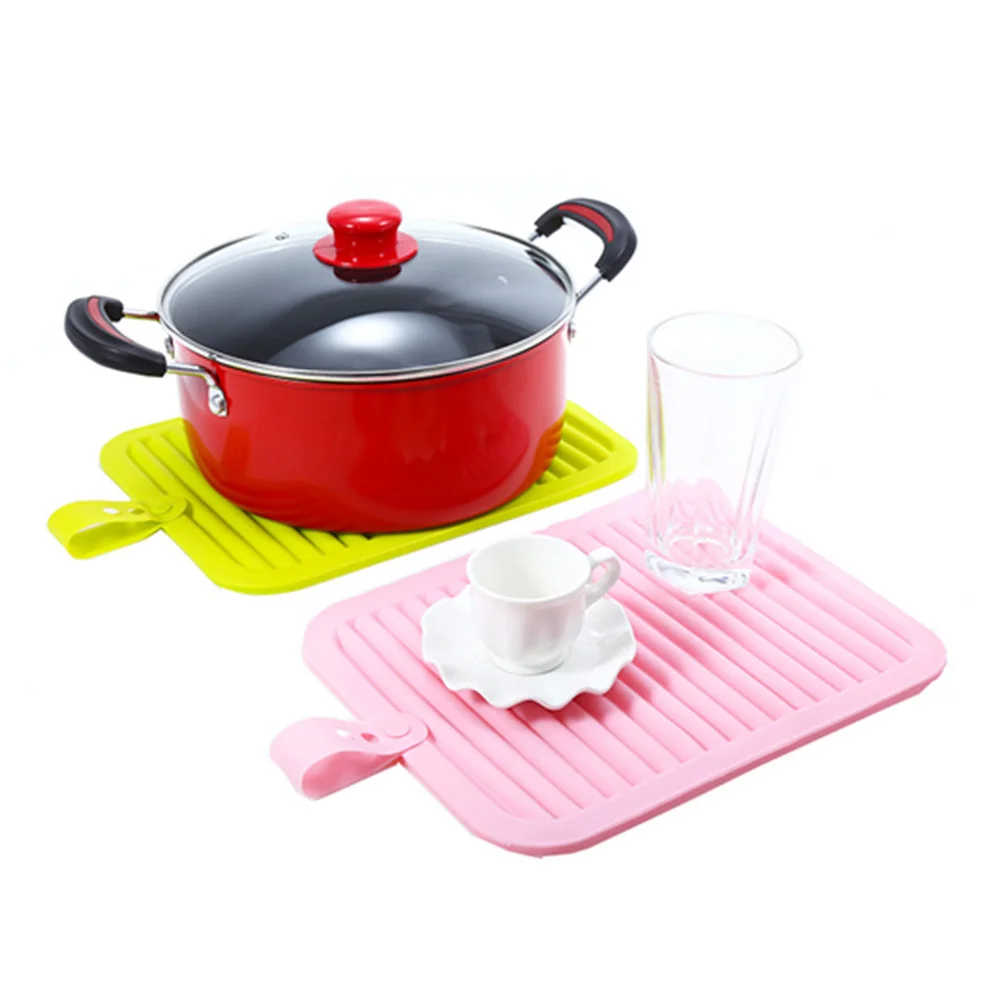 Multipurpose Silicone Foldable Non-slip Heat Resistant Waterproof Mat Desktop Decorations Accessories for Kitchen Placemat | Дом и сад