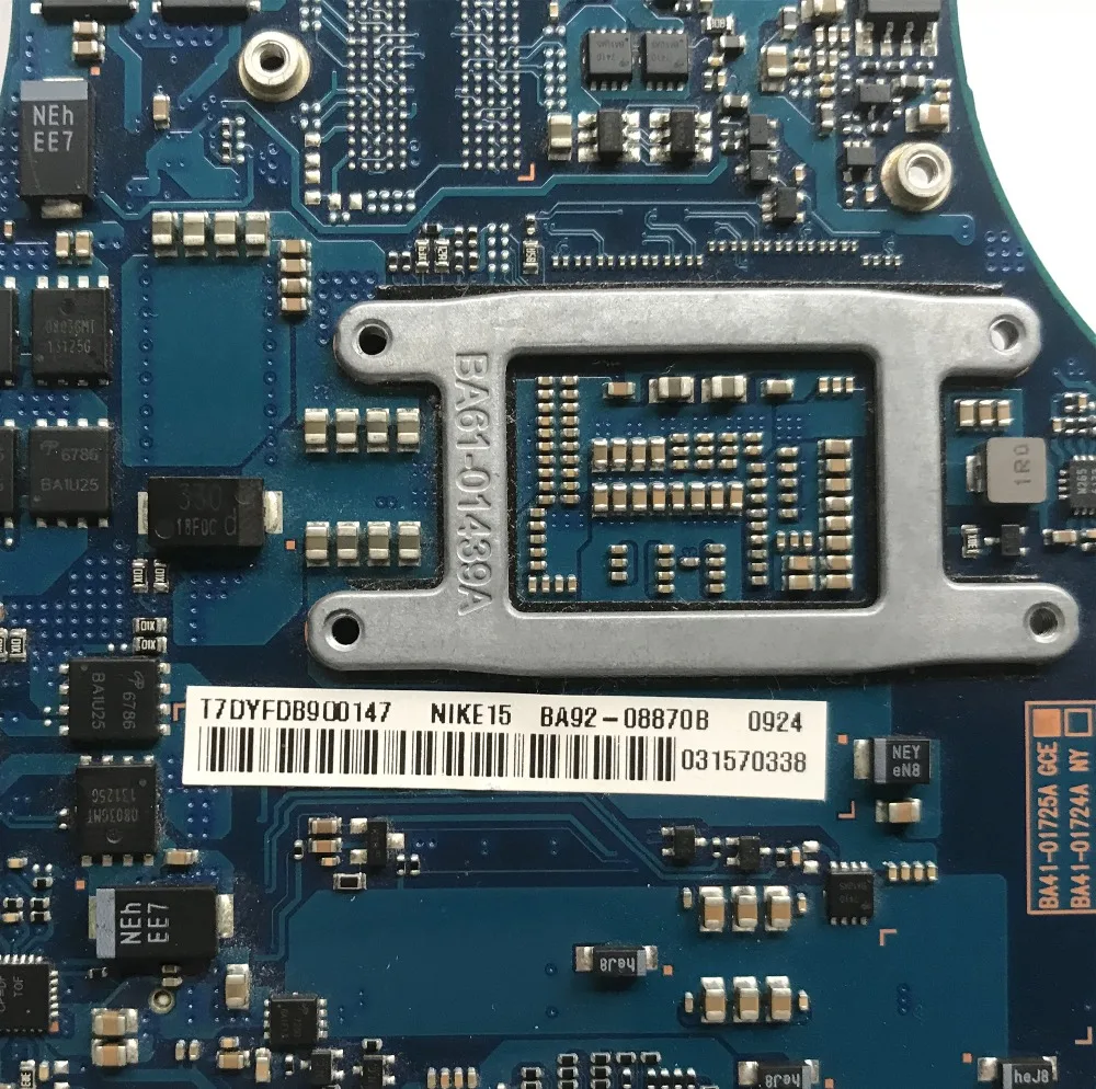 Материнская плата Reboto для ноутбука Samsung NP700Z5B 700Z5B с процессором SR02S i7 2675QM 4 Гб ОЗУ BA92