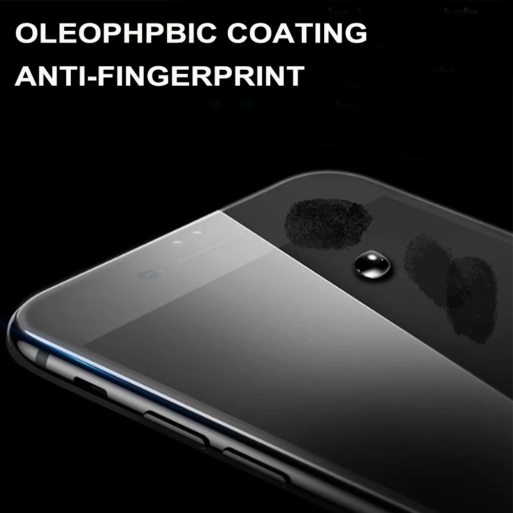20D изогнутое закаленное стекло для iPhone 11 pro max X XR Xs Защитная пленка 8 Plus 7 6s 6plus