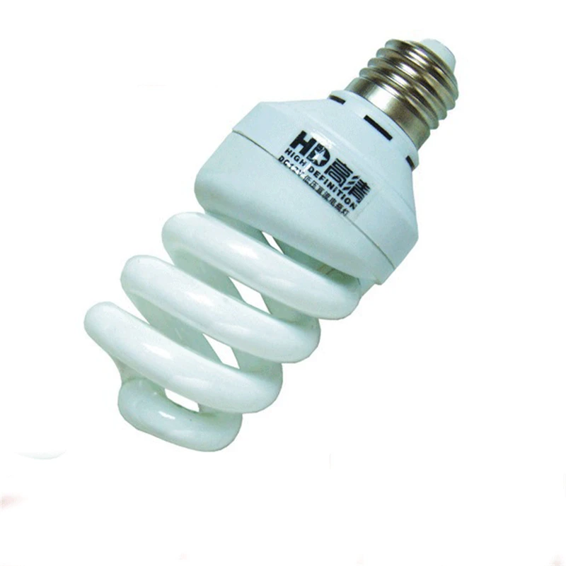 DC 24V E27 36 Вт 20 хит продаж спиральная трубка энергосбережения лампы Флуоресцентный