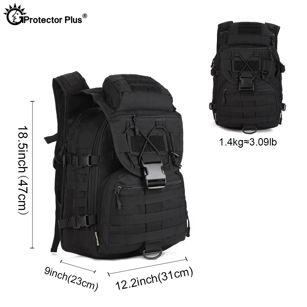 PROTECTOR PLUS 40L Тактический водонепроницаемый рюкзак X7 для отдыха сумки меча