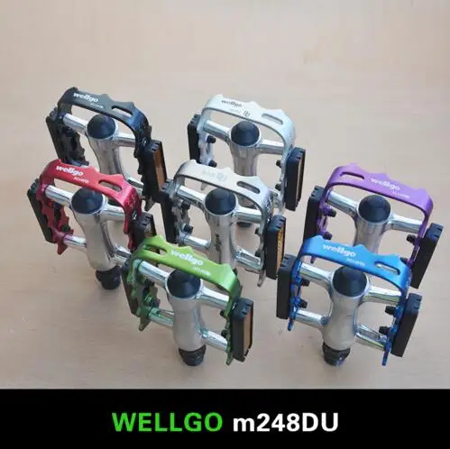 Вело педаль для горного велосипеда WELLGO M248DU вело M21 педаль|Педаль велосипеда| |