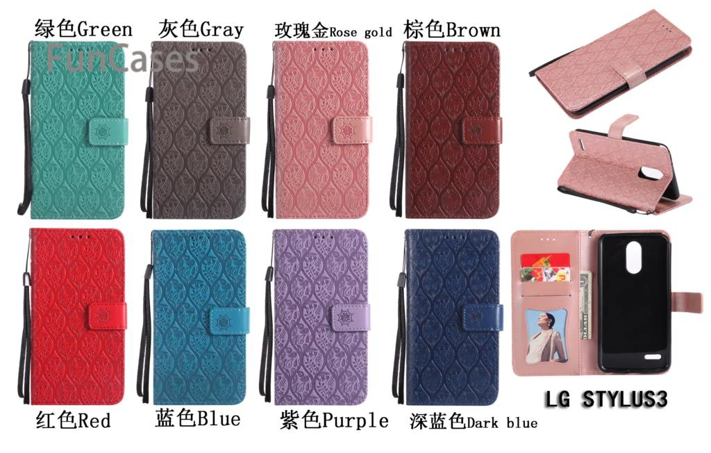 Vine Wallet Flip Case sFor Carcasa LG Stylus 3 PU Leather Phone Estuche Business Back Cover LS777 Plus Hone | Мобильные телефоны и