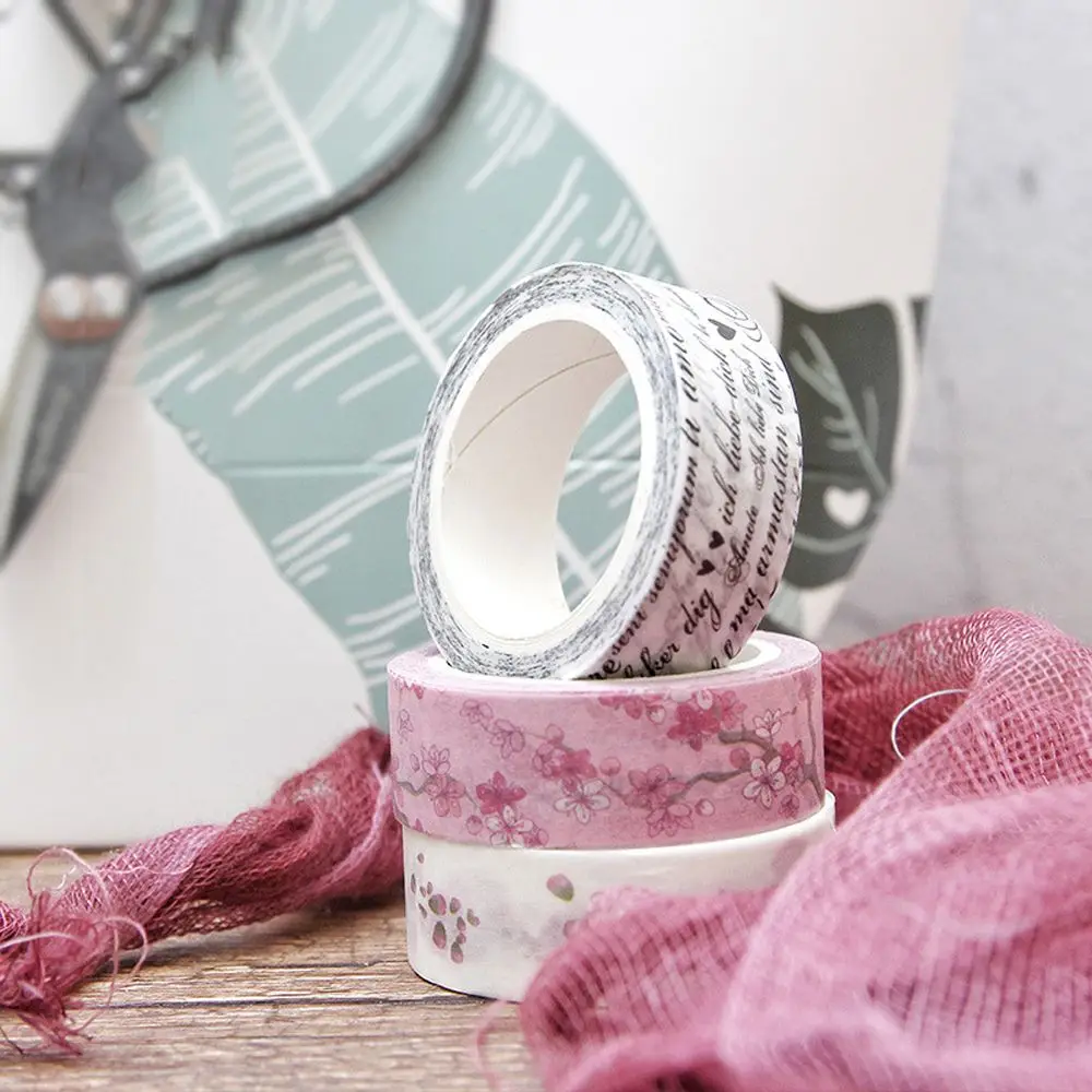 1 шт 1,5 см* 7 м воды цвет Васи ленты ручной счет DIY Скрапбукинг молочные фото тетрадь альбом декоративные этикетки стикер ленты