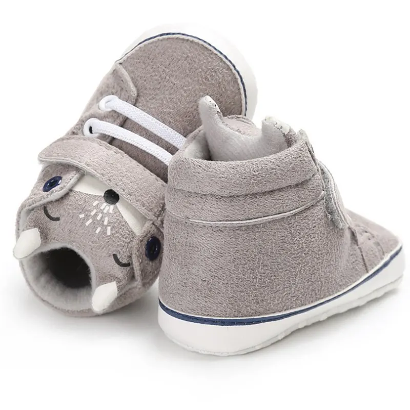 0-18 м Детские кроссовки милый мультфильм лиса Neonata Scarpe малыш Chaussure семья мальчик детские пинетки обуви для малышей Девочка детская обувь
