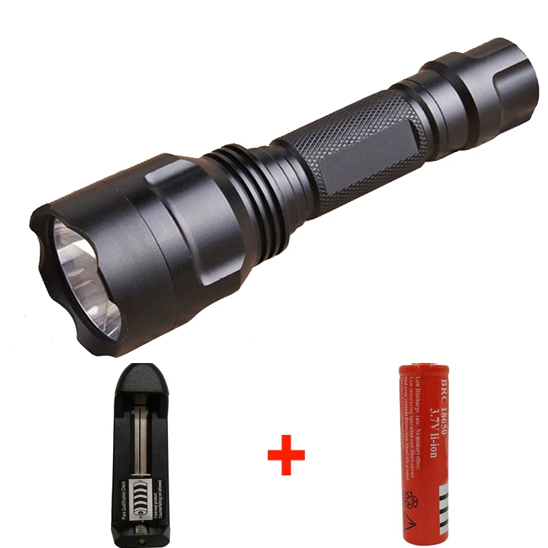 Option A Litwod Z10C8 высокомощный тактический светодиодный светильник-вспышка XM-L2 T6 U3 для самообороны, вспышка, светильник фонарь для охоты, велосипедный светильник - Испускаемый цвет: Option A