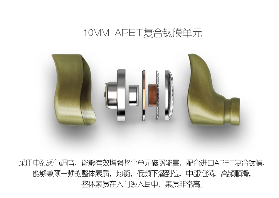 Новые металлические наушники FAAEAL Crescent, Hi-Fi наушники для Xiaomi, huawei, смартфона, музыкальные наушники для iPhone, компьютера, MP3