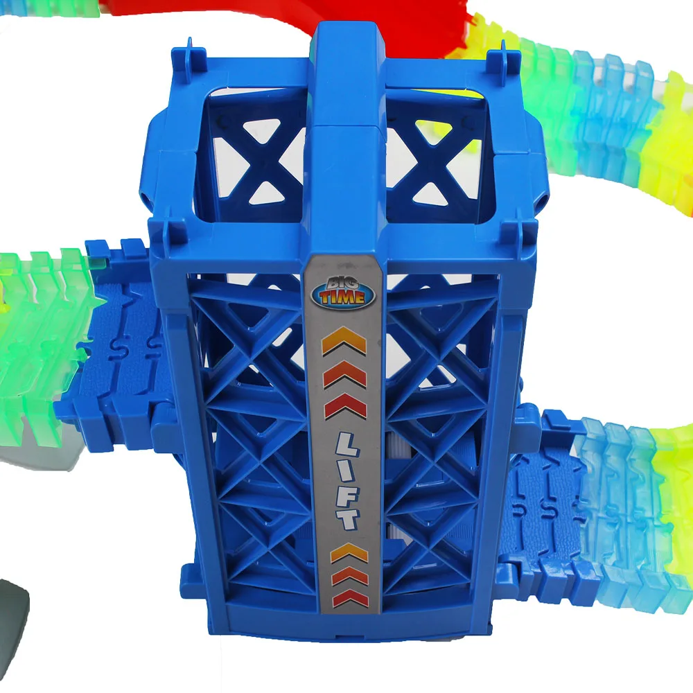 DIY электрическая рельсовая скоростная гоночная дорожка литая под давлением