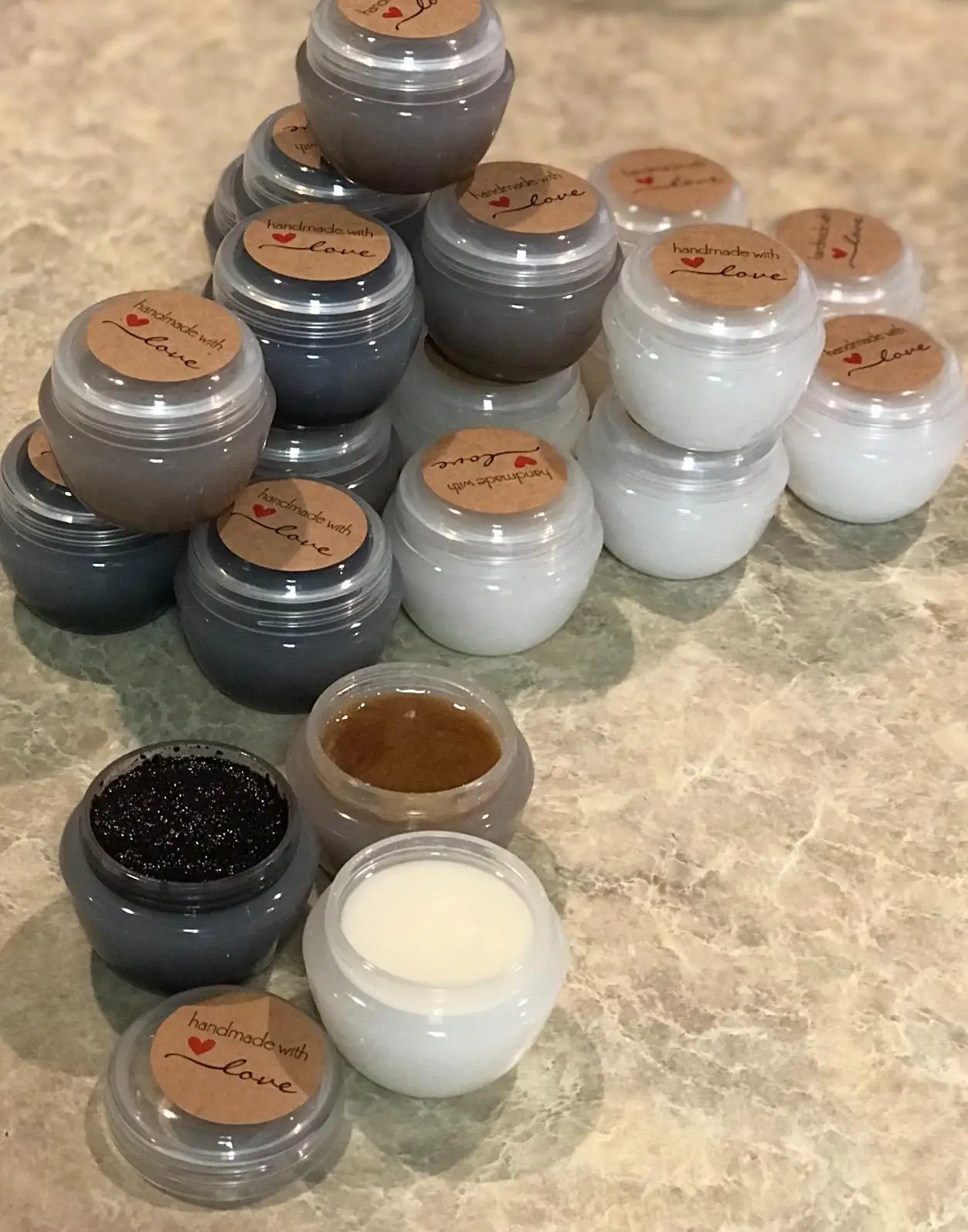 

1.5Inch Round Kraft Handmade Stickers for party favors and wedding decoration present personalized wedding gifts for guests