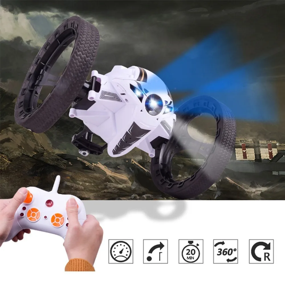 RC автомобилей отказов автомобиля дистанционного Управление игрушки RC робот-80 см прыжках автомобиля радио Управление светодиодный автомобилей машина светодиодный ночной игрушки для детей, подарки
