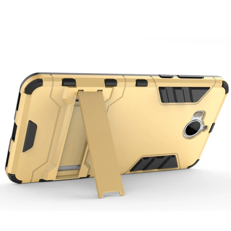 Защитный чехол для Huawei Y5 2017 тонкий жесткий с резиновой броней и защитой от ударов