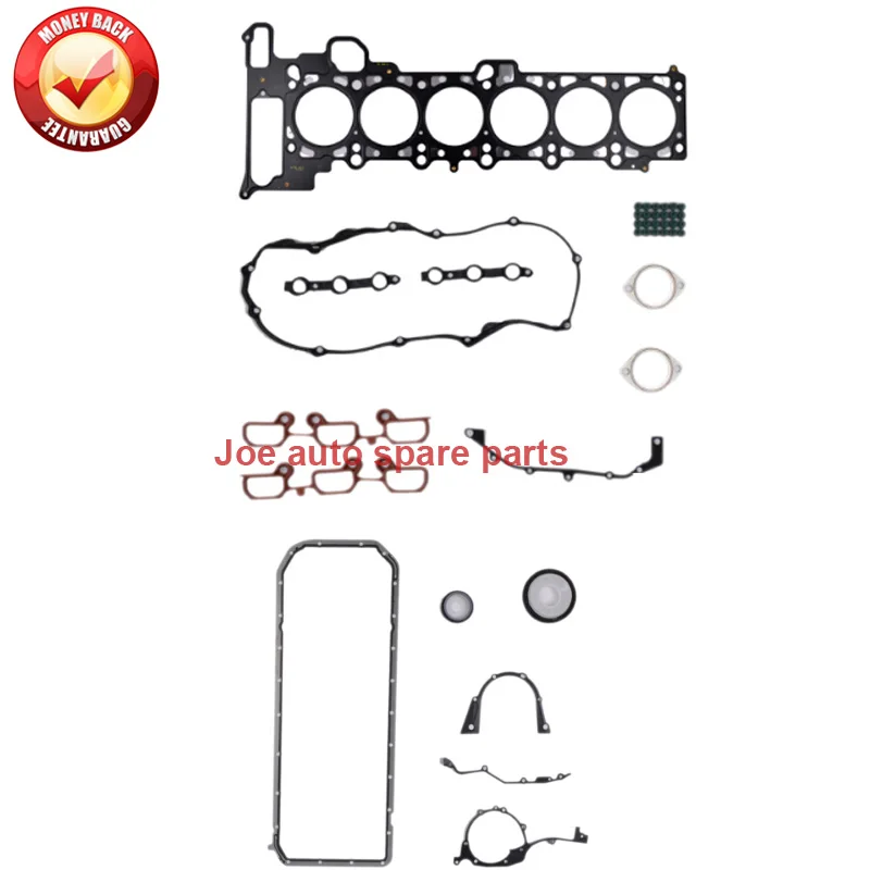 Полный комплект прокладок двигателя M52 M52B20 для BMW E39 520i E36 320i 1991CC 2.0L 2 0 L|Полный набор