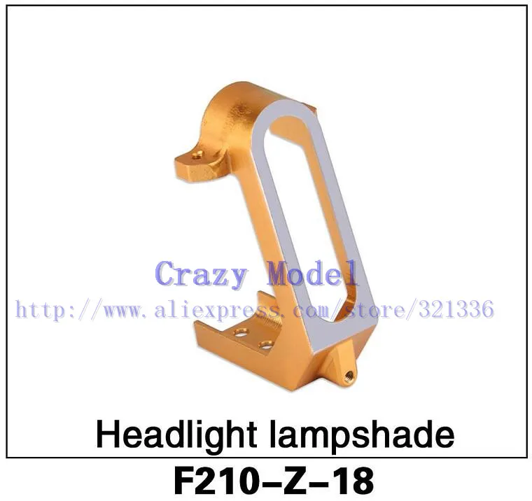 

Free Shipping Original Walkera F210 RC Helicopter Quadcopter spare parts F210-Z-18 Headlight lampshade
