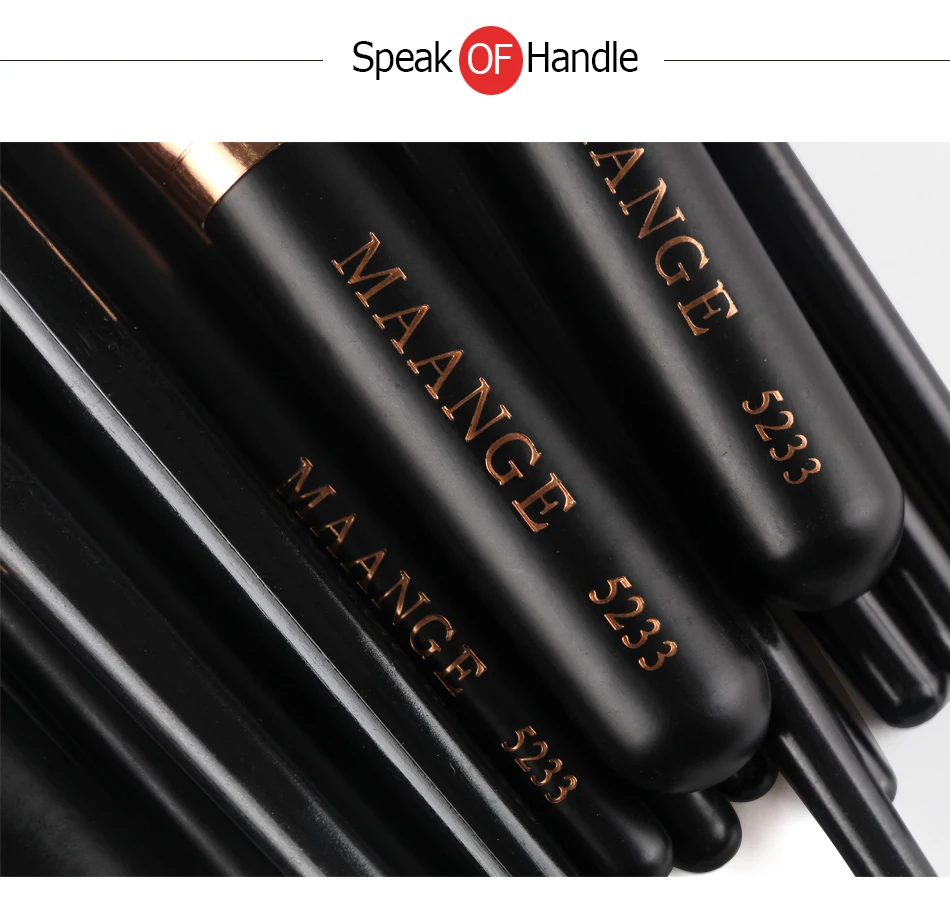 MAANGE 8/20 шт. кисти для макияжа набор кистей для макияжа с деревянной контур основания для растушевки тени для глаз косметический уход за кожей лица кисти комплекты кистей
