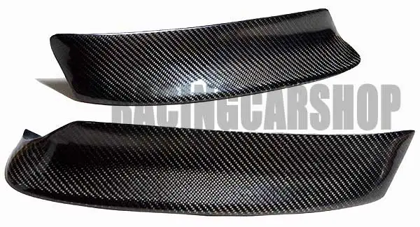 CSL Настоящее углеродное волокно передний бампер губ сплиттер 1 пара для BMW E46 M3 1998