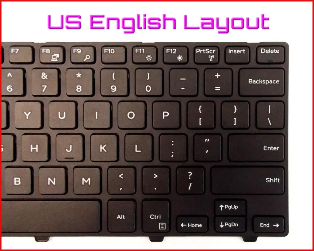 Новая английская версия для США клавиатура ноутбука Dell Latitude 3450 V147125AS1 SN8233 050X15 без