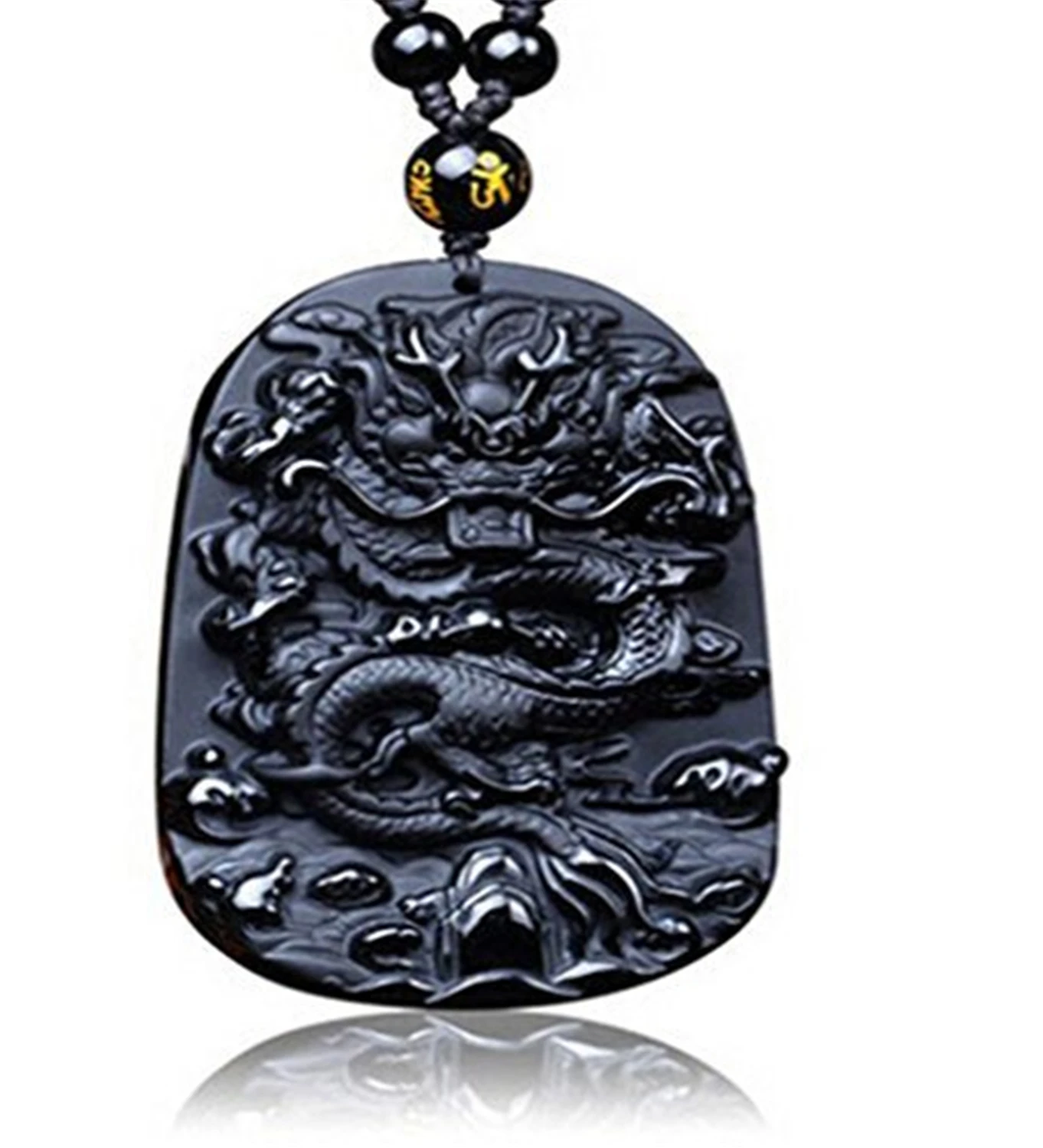 Koraba Fine Jewelry Natural Дракон из обсина диака подвеска амулет мир благоприятный