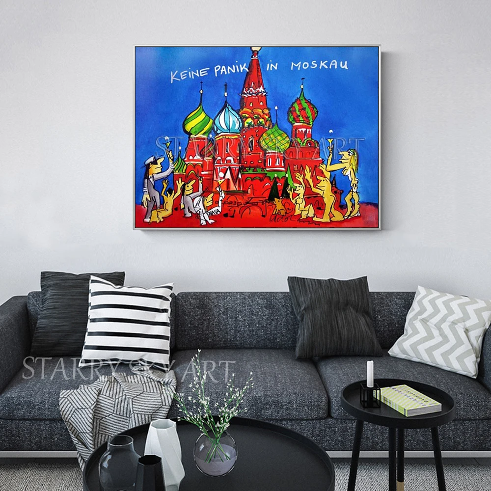 Поп-арт ручная роспись Высокое Качество Изобразительное искусство Масляная