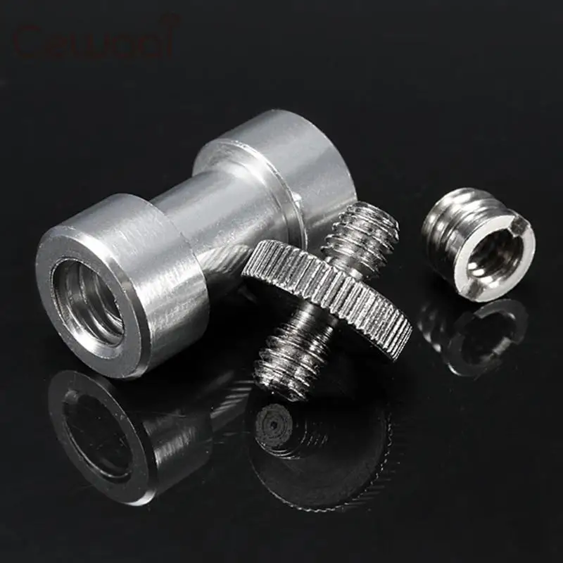 6 In 1 1/4" 3/8" Tripod Thread Screw Mount Camera Spigot Convert Adapter | Электроника