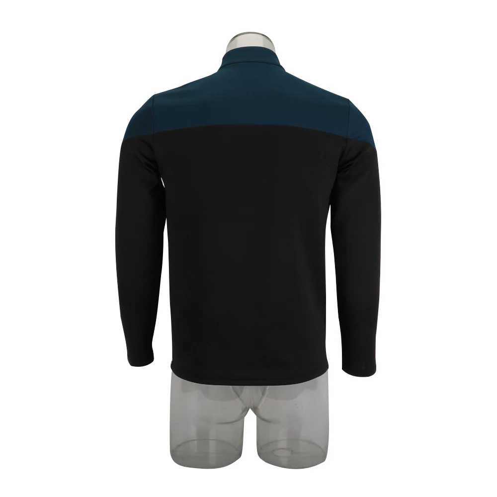 Костюм для косплея Звездный Пикар униформа Startfleet новый инженерный синий топ