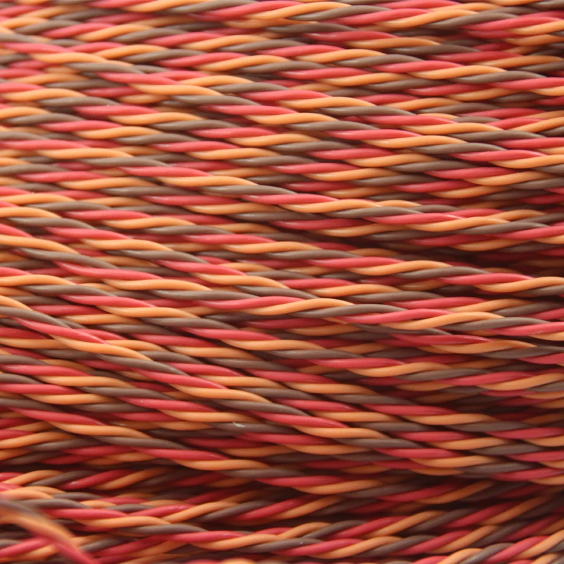 Сервокабель удлинитель OliYin DIY JR цвет 26 # 26AWG 30 метров витой провод без разъема для