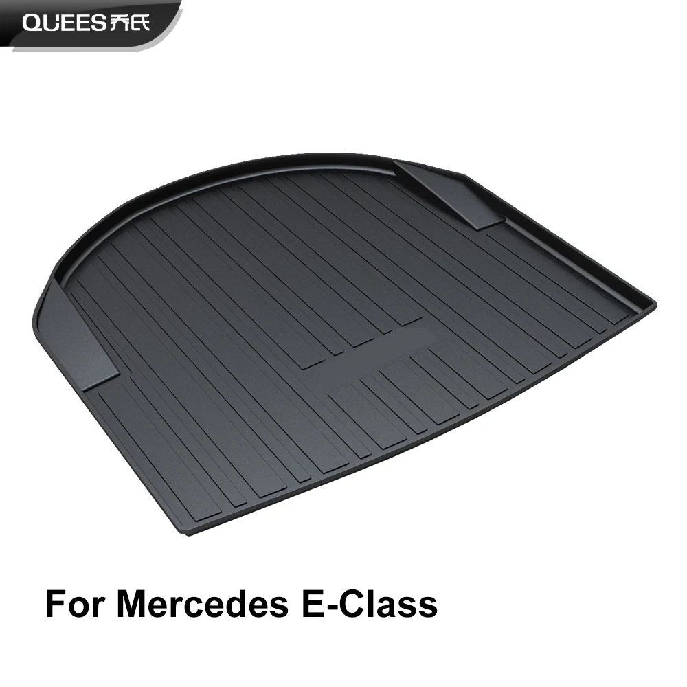 

QUEES Custom Fit Cargo Liner Boot Tray Trunk Floor Mat for Mercedes E Class W212 W213