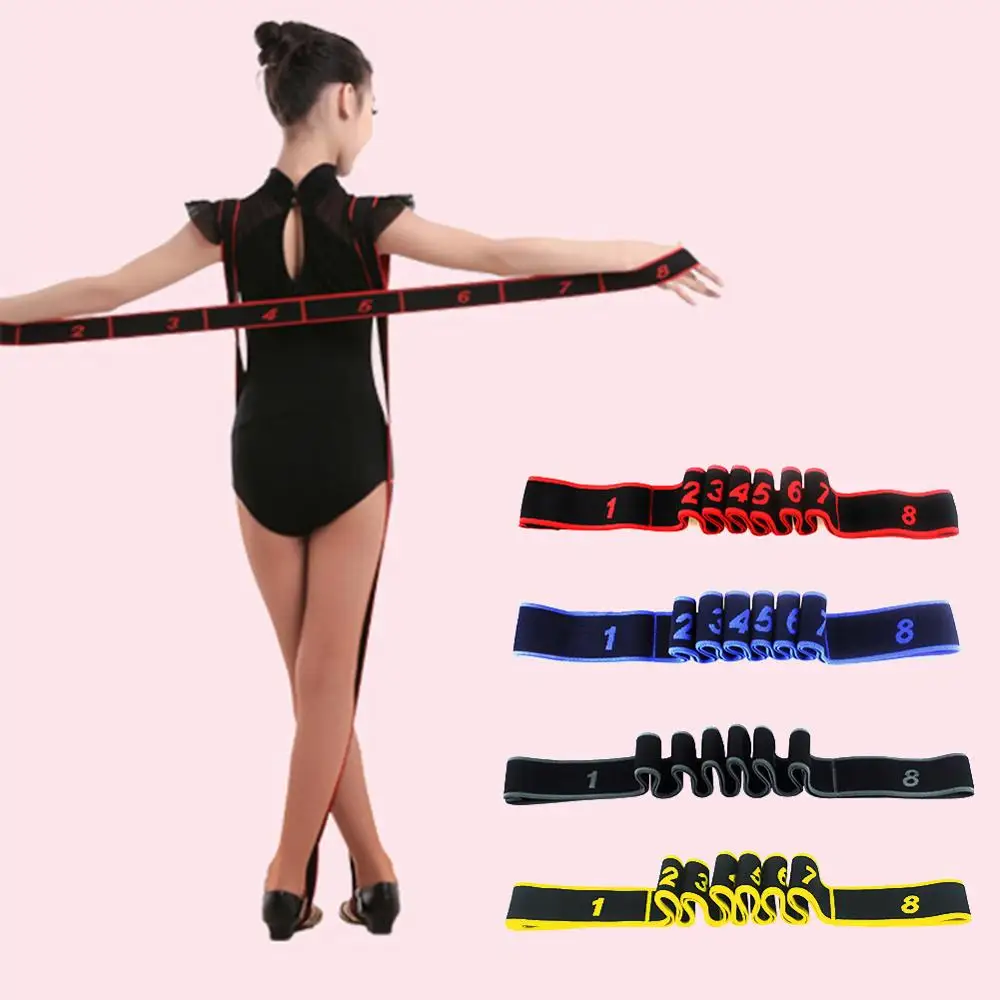 

Professional Gymnastics Adult Girl Latin Training Bands Pilates Yoga Stretch Resistance Elastic Band Fitness