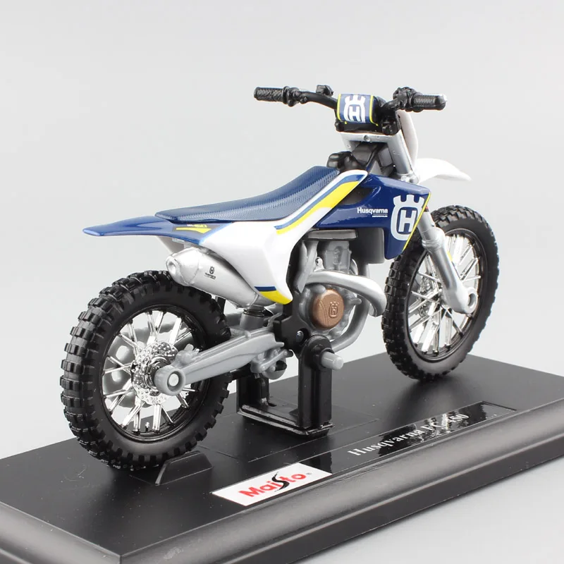 1/18 Масштаб Мини KTM Husqvarna FC 450 мотоцикл эндуро гоночный литье под давлением моделирование мотокросса Реплика металлическая модель автомобиля детские игрушки
