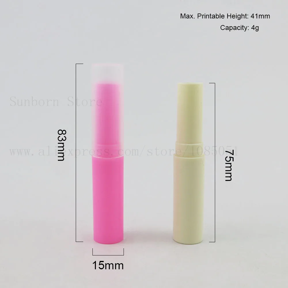 

5pcs 5ml Multicolor Lipstick Tube Lip Balm Containers Empty Cosmetic Containers Lotion Container Glue Stick Travel Bottle