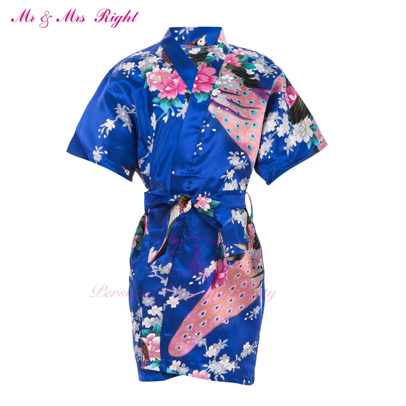 Новый летний детский халат атласное платье для выпускного вечера банный с