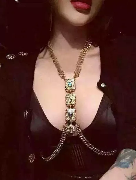 Moonso 2017 летние пикантные 18 каратным Цветок Ожерелья & Подвески с множеством кругов