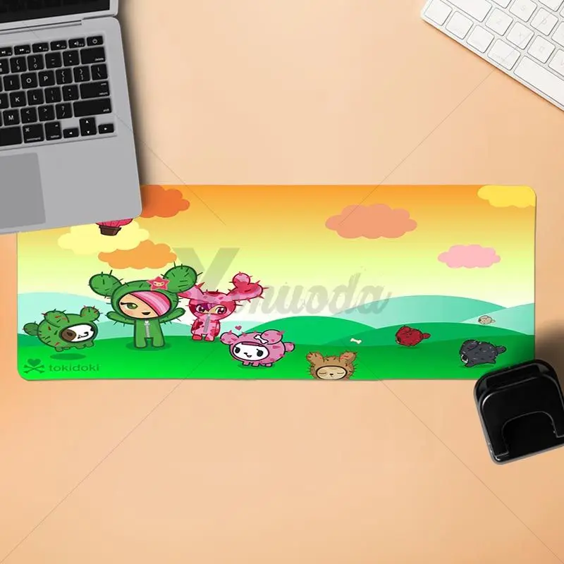 Yinuoda Tokidoki индивидуальные коврики для мыши Компьютерные Аниме Коврик для мыши и ноутбука Размер для 30x90 см и 40x90 см игровые коврики для мыши - Цвет: Lock Edge 40X90cm