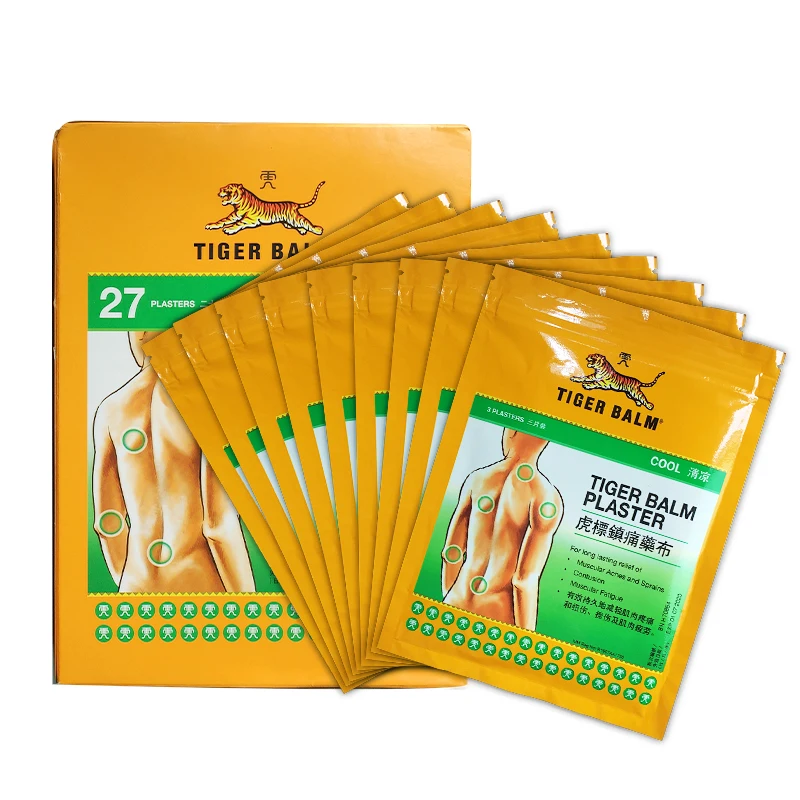 

Tiger Brand Cool Patches 1 Box * 9 P Acks * 27 Pieces