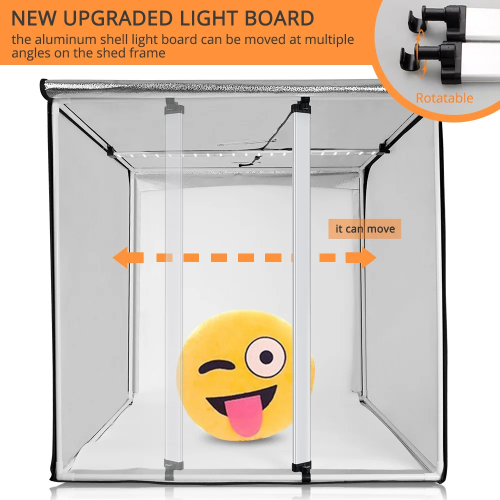 Travor 80*80 см софтбокс для фотостудии Профессиональный фотобокс светильник