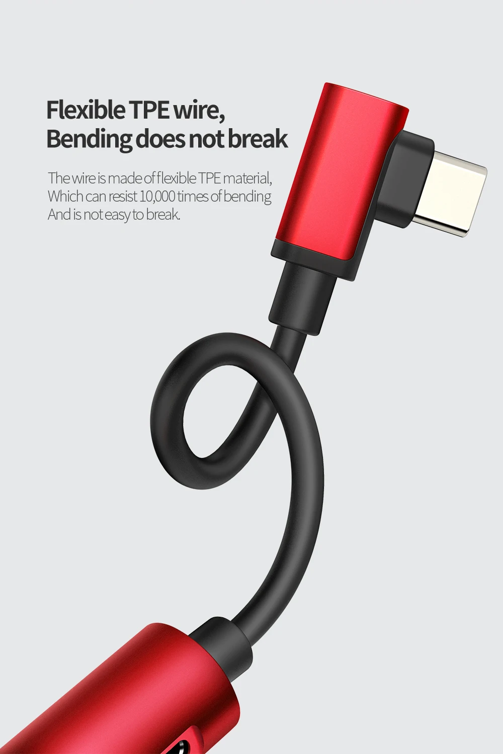 Mcdodo USB Type C Audio Cable Adapter USB C To 3.5mm Jack Splitter Earphone Adapter Aux Audio Connector for Huawei Xiaomi Redmi