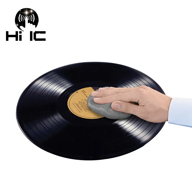 Волшебная смесь для очистки пыли LP чистки виниловых пластинок мягкий резиновый