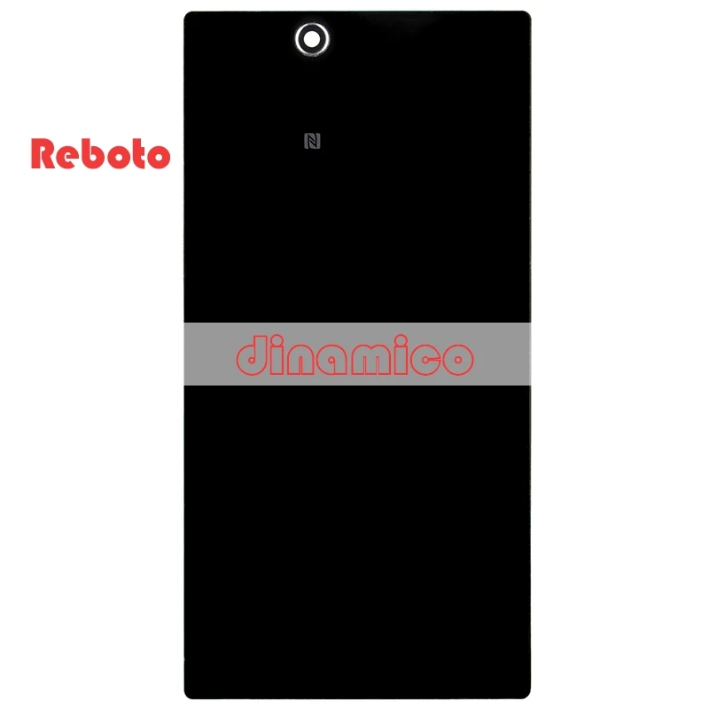 HH 1 шт. для SONY Xperia Z Ultra XL39H Задняя крышка батареи двери запасные части C6802 C6806 C6833 стекло Корпус