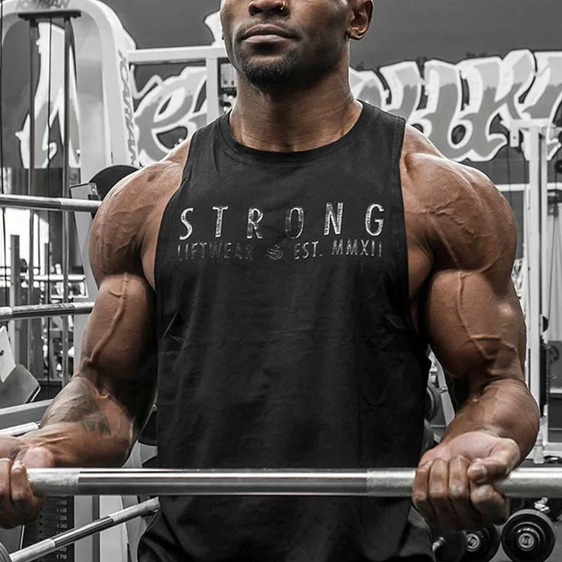 Футболка мужская Спортивная для фитнеса и занятий спортом модный топ майка