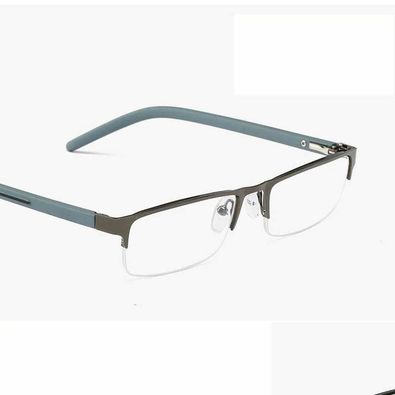Квадратные металлические очки для чтения gafas hipermetropia presvicia hombre okulary recepta occhiali per lettura redpower okuma