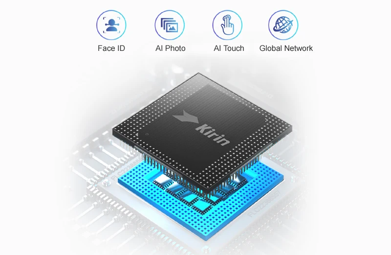 HONOR 10, мобильный телефон, 5,84 дюймов, Android 8,1, Kirin 970, Восьмиядерный, face ID, 2280x1080, Мп+ Мп, NFC