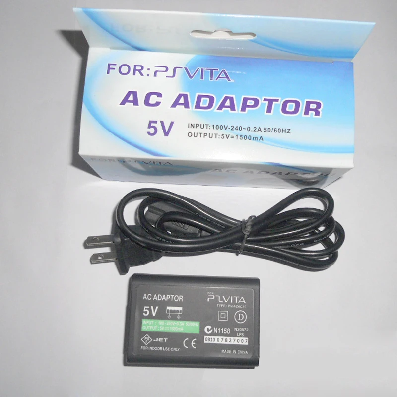 Адаптер переменного тока (зарядное устройство US Plug) для Sony Playstation PS Vita PSV PSVITA 100 ~ 240V