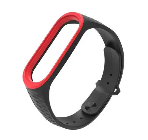 Mi jobs mi band 3 mi Band 4 браслет на запястье Aurora силиконовый спортивный ремешок для Xiaomi mi Band 3 mi Band 4 анти-потеря
