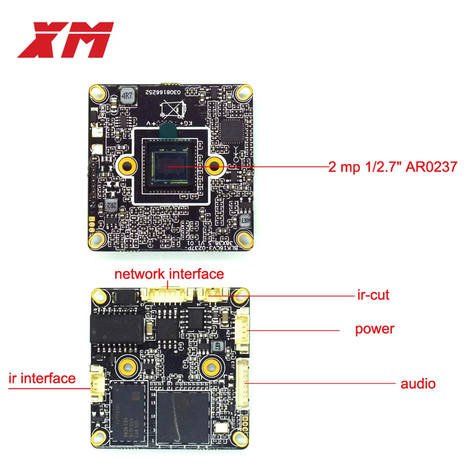 XM New Arrival Megapixel 2.0 H.265 IP Camera Module Board 1080P CCTV Chip Mobile Phone View | Безопасность и защита