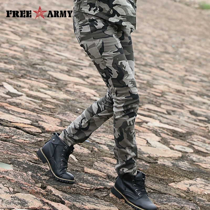 Новинка 2018 женские камуфляжные эластичные брюки облегающие модные брендовые