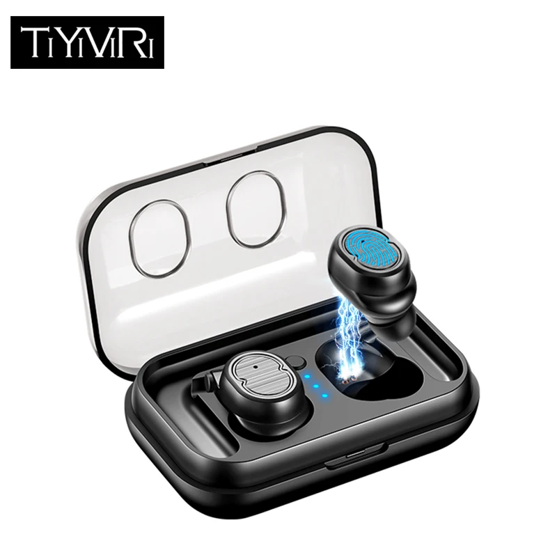 TiYiViRi TWS 5 0 беспроводные наушники Bluetooth спортивные стерео гарнитура свободные руки