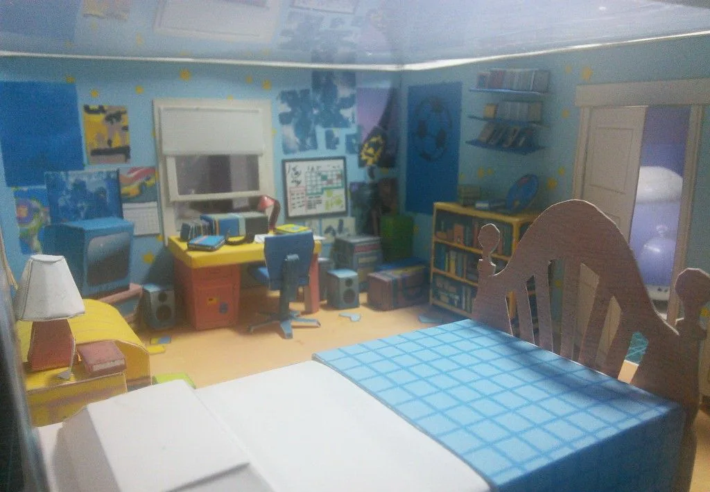 История игрушек, 3D бумажная головоломка для спальни, сделай сам, бумажная модель, бумажные пазлы, детский подарок