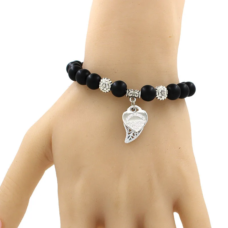 [Jimore] Шарм Сердце лист кулон браслет для Для мужчин наручные ювелирные изделия