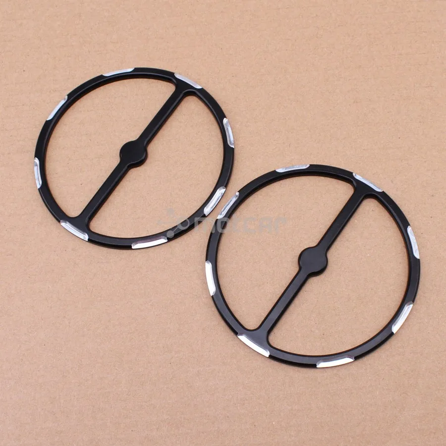 Мотоцикл черный алюминиевый СТЕРЕО акцент + спидометр динамик отделка кольцо