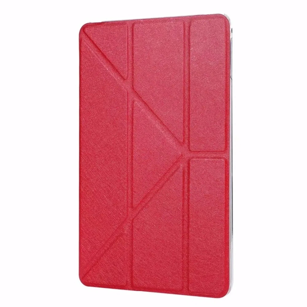 Прозрачный кожаный чехол-книжка с шелковой деформацией для apple ipad mini 1 2 3 4 5 20