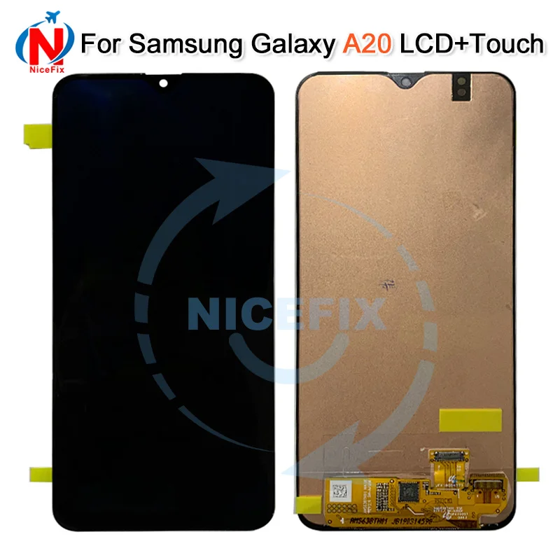 ЖК дисплей для Samsung Galaxy A20 A205G/DS A205F/DS A205GN/DS SM A205FN/DS сенсорный экран дигитайзер в